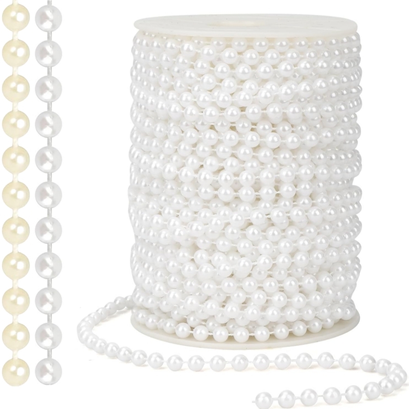 Pearl Trim Chain - 2/5 متر ABS تقليد اللؤلؤ سلسلة