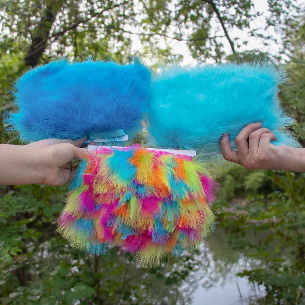 Feather Trim Marabou - 1 متر/الوحدة من ريش المارابو التركي
