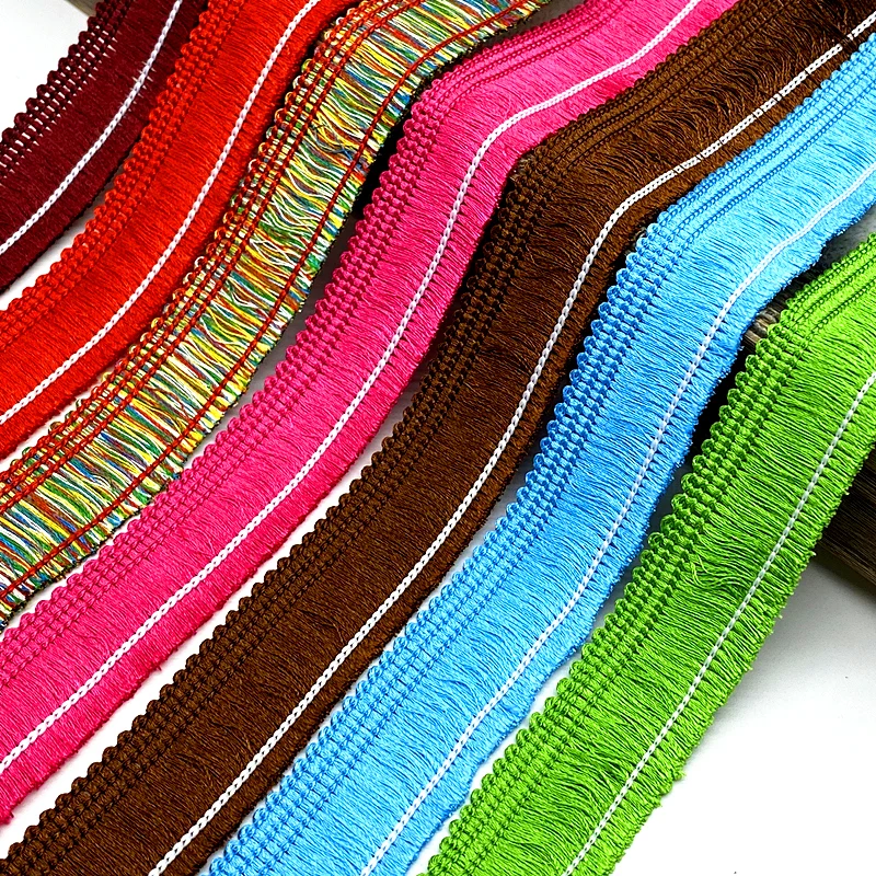 Fringe Ribbon Sewing - 2 ياردة 20 مللي متر الدانتيل