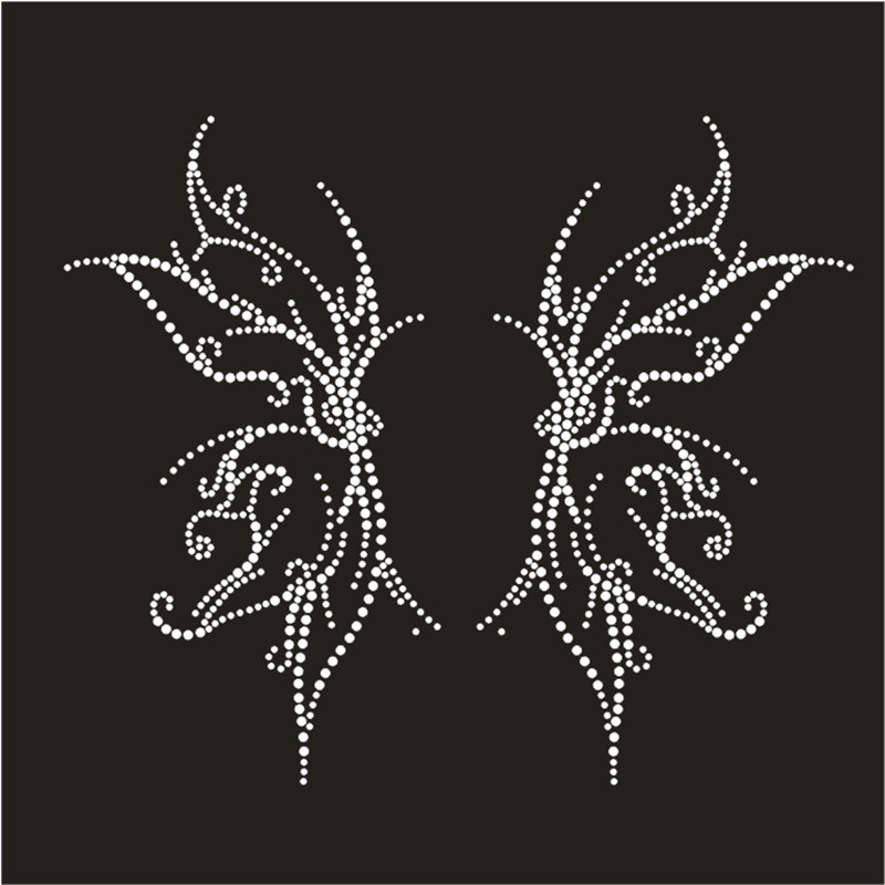 Hotfix Rhinestone Sheet - حجر الراين عزر تصاميم تي شيرت