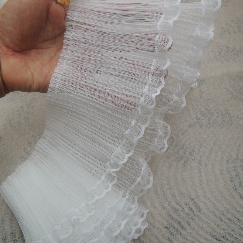 12 سنتيمتر واسعة أبيض أسود طبق - مراجعة Fringe Ribbon Sewing وسعره