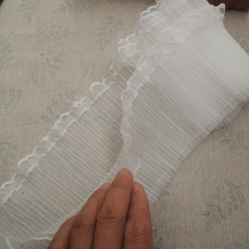 12 سنتيمتر واسعة أبيض أسود طبق - مراجعة Fringe Ribbon Sewing وسعره