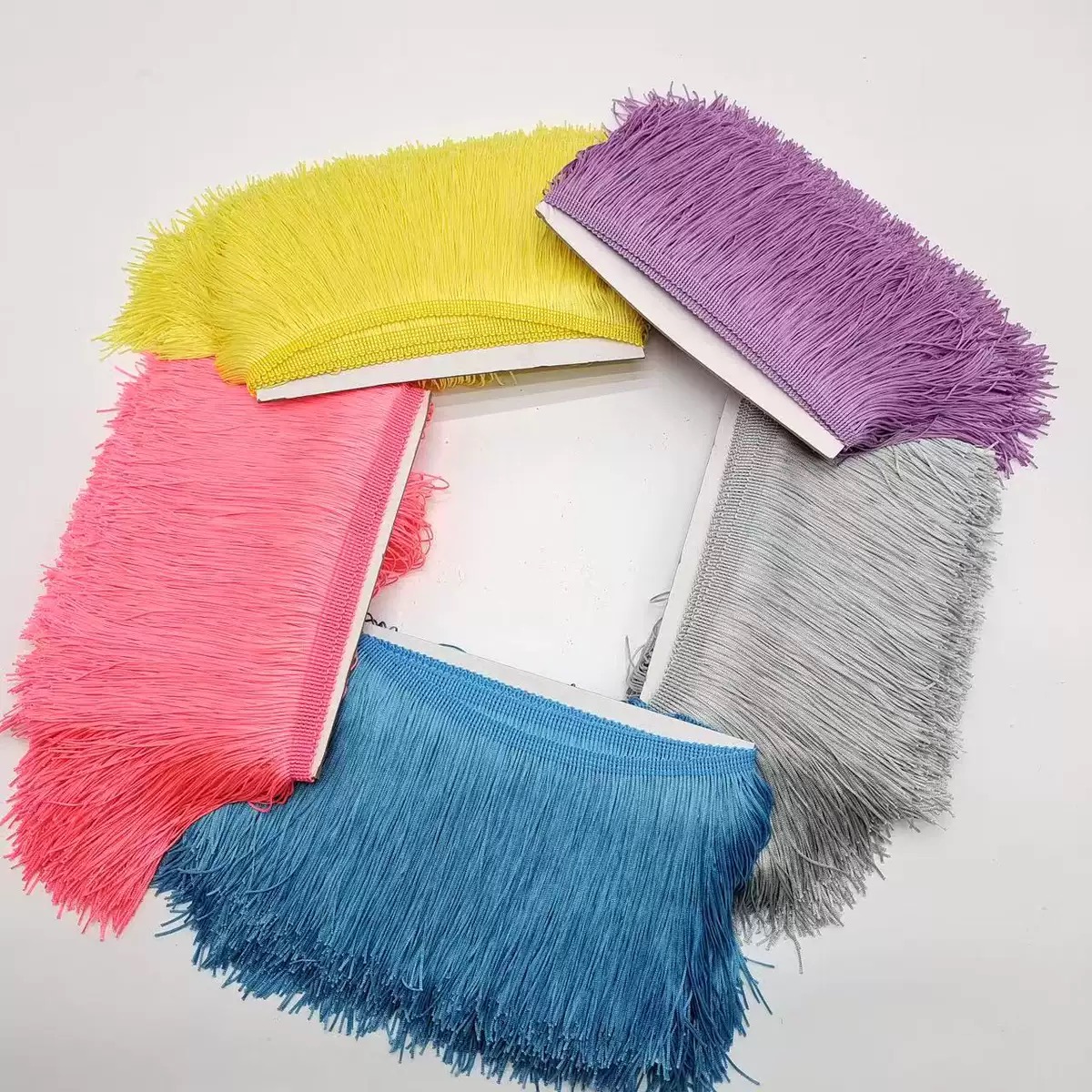 5 ياردات من شرائط الزينة بطول  - مراجعة Fringe Ribbon Sewing وسعره