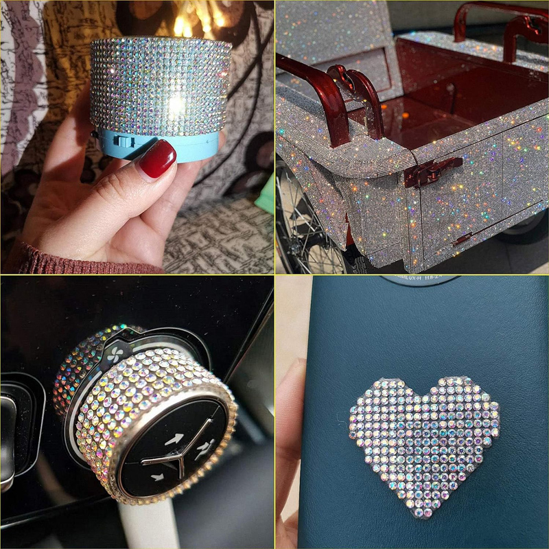 9720/4860 قطعة بلينغ حجر الراي - مراجعة Hotfix Rhinestone Sheet وسعره