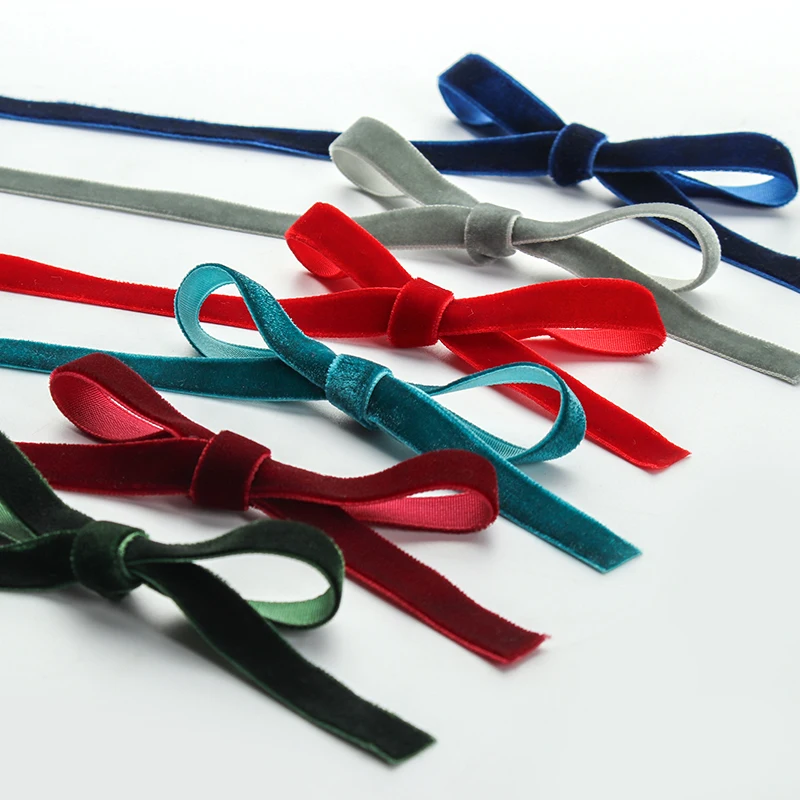 شريط مخملي بطول 50 ياردة/لفة ل - مراجعة Velvet Ribbon Roll وسعره