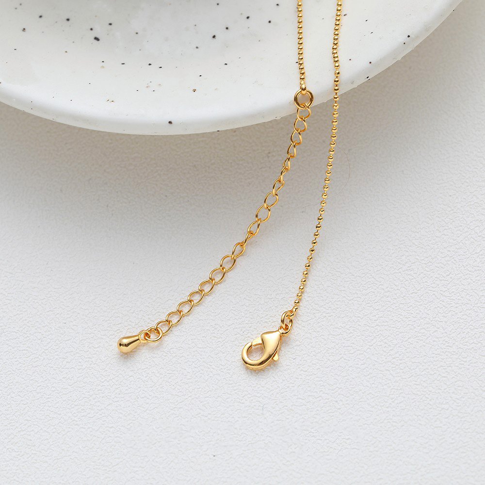 مع دلايات اللؤلؤ لصنع المجوهرا - مراجعة Pearl Trim Chain وسعره