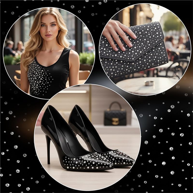 أحدث صيحات الأحجار الكريستالية - مراجعة Hotfix Rhinestone Sheet وسعره