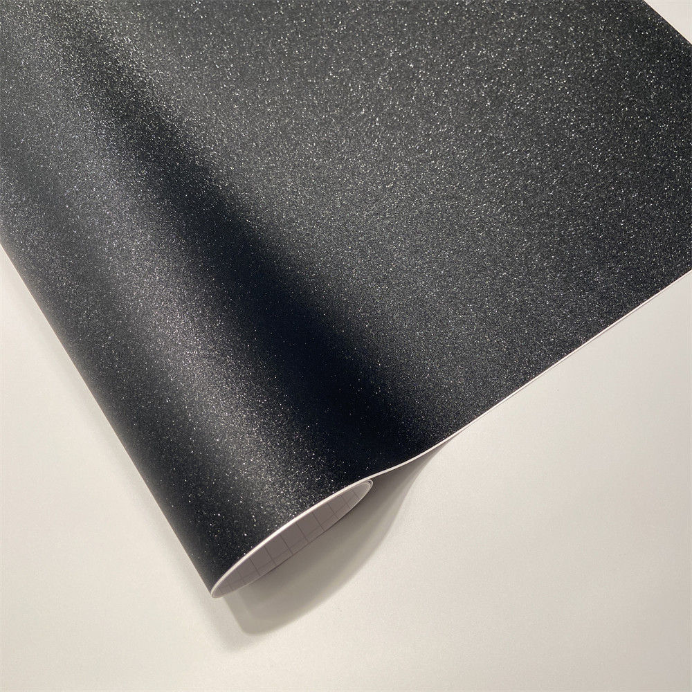 ساندي بريق الماس الأسود الفيني - مراجعة Glitter Vinyl Roll وسعره