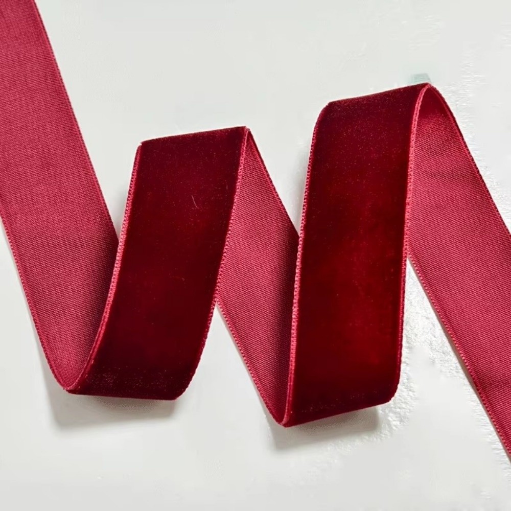 5 ياردة/لفة شريط مخملي لتقوم ب - مراجعة Velvet Ribbon Roll وسعره