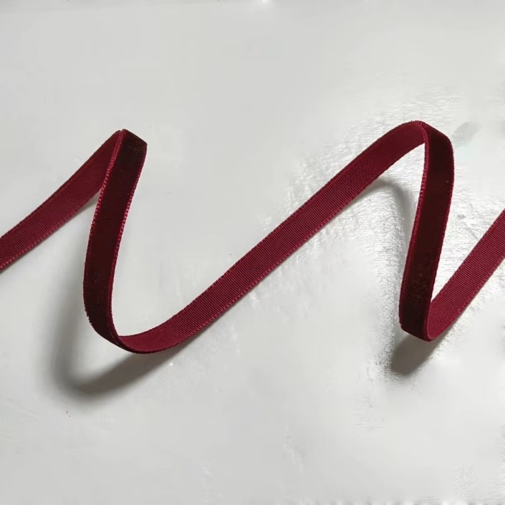 5 ياردة/لفة شريط مخملي لتقوم ب - مراجعة Velvet Ribbon Roll وسعره