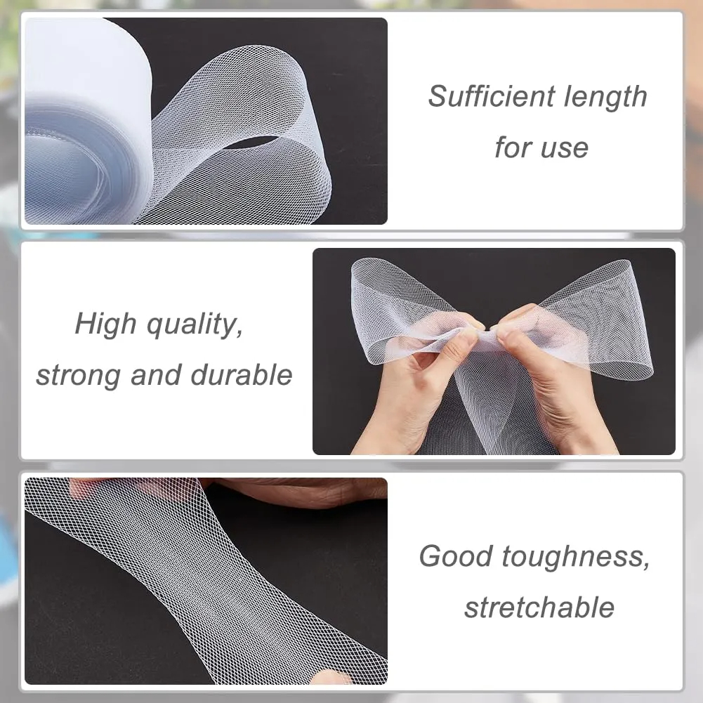 1-10 سنتيمتر شقة عادي الصلب قا - مراجعة Crystal Mesh Fabric وسعره